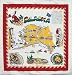 Vintage Style Reproduction Alaska Souvenir Tablecloth