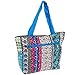 Silverhooks Womens Boho Patchwork Beach Tote Bag