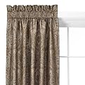 Casual Home Paisley Window Panel - Blue & Brown (54x84")