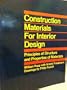 Construction Materials for Interior Design