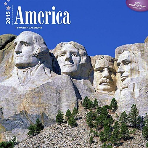 America Wall Calendar 2015