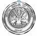 Hand Made in America US Army Military Christmas Ornament Made in USA