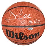 David Lee Autographed NCAA Basketball