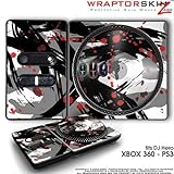 DJ Hero Skin Abstract 02 Red fit XBOX 360 and PS3 (DJ HERO NOT INCLUDED)