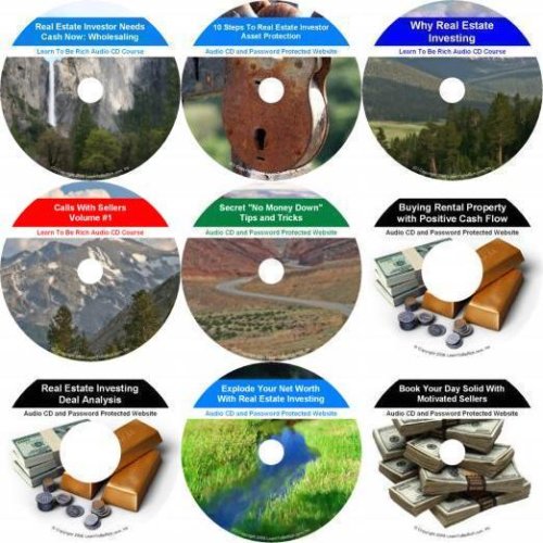 The Exhaustive 9 CD Zero Down, Millionaire Making Real Estate Mentoring System