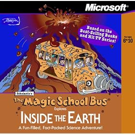 The Magic School Bus Explores Inside the Earth (Jewel Case) [Old Version]