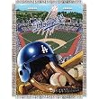 Los Angeles Dodgers MLB Woven Tapestry Throw (Home Field Advantage) (48"x60")