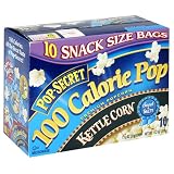 Pop Secret Popcorn, 100 Calorie Packs, Kettle Popcorn, 10-Count Packages (Pack of 6)