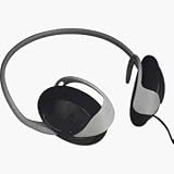 Compucessory Stereo Back Headphones Digital 35mm Cone Drivers Mylar Cord 1.2m 20-20Khz Ref CCS55224