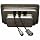 Adam Equipment Stainless Steel LCD Weight Indicator, For Washdown Applications
