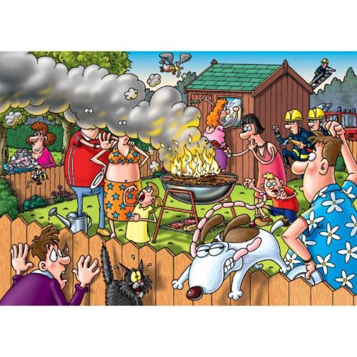 Childrens Toyshop  Toys : Jumbo Puzzle - Hidden Xtra - Summer Barbeque (1000 + 200 pieces)
