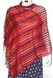 Viscose and Wool Stoles In Handloom Weaving 30 x 70