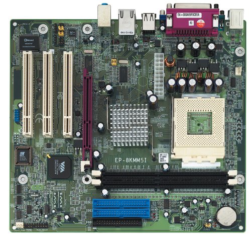 EPoX EP-8KMM5I Mainboard VIA KM400A+8237 / Sockel 462 / 400MHz / ATX