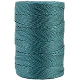 Iris 18-478 Nylon Crochet Thread, 197-Yard, Teal