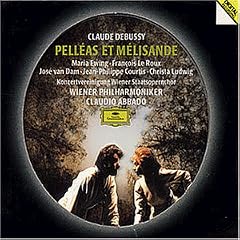 Debussy - Pell�as et M�lisande / Ewing, Le Roux, Van Dam, Ludwig, Courtis, Wiener Phil., Abbado
