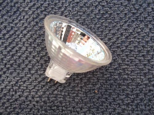 MR16 FNV/CG 50 WATT " LOT OF 5 BULBS " WIDE FLOOD 12 VOLT W/COVER LONG LIFE