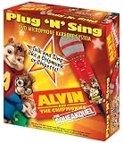 Emerson MM208A Alvin & The Chipmunks Plug N Sing Microphone with 30 Songs on DVD