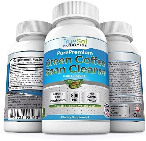 Green Coffee Bean Colon Detox by TrueSol Nutrition