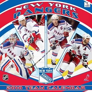 New York Rangers 2010 Wall Calendar by Inc.- Turner Lang Holdings
