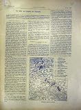 POLAND MAP HUNGARY AUSTRIA GERMANY WAR FRENCH 1915