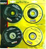 Blackspur Angle Grinder Disc Set - 10 Pieces BB-AG405