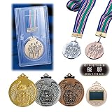 [レーザー彫刻名入れ] GOLD SHACHI 優勝メダル MS（直径53mm） 【野球（３人）】 金