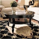 Stanley Furniture Portofino Basque Black Round Cocktail Table Set Basque Black Round Cocktail Table