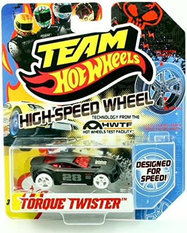 TORQUE TWISTER HIGH-SPEED WHEELS Team Hot Wheels 2011 Designed For Speed Vehicle (X0142)
