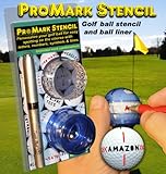 The ProMark Stencil-An easy to use and inexpensive golf ball stencil and ball liner! Perfect golf gift idea!