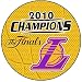 Los Angeles Lakers NBA Finals Champs Shaped Rug