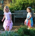 Sarah's Silks Reversible Pink and Lavender Fairy Skirt (Toddler-Sized)