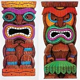 Review Shindigz  / Tiki Wall Decorations Set/2