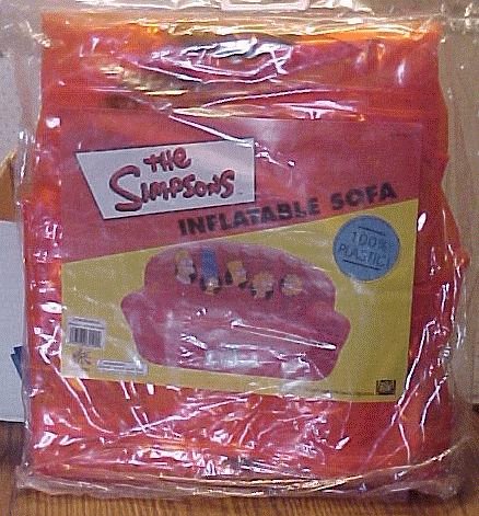 Simpsons Inflatable Sofa