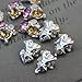 10 Pcs 3D Design Charm Rhinestones Crystal Nail Art Tips Manicure DIY Decoration
