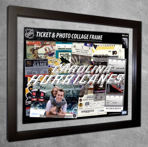 Carolina Hurricanes Ticket & Photo Collage Frame (w Team Name)