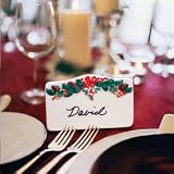 Holiday Garland Ceramic Place Tiles