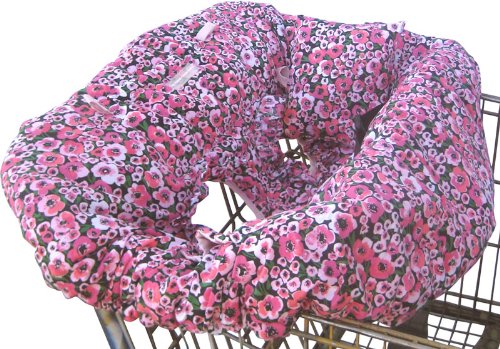 Buy Low Price Cozy Sarah Shopping Cart Cover in Peony Paradise B0058DYNRU