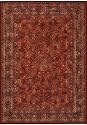 Antique Kashan Rug 2'2"x8'11"runner Burgundy / navy