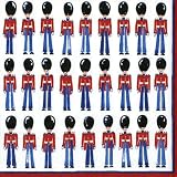 Caspari Royal Guard Paper Cocktail Napkin, 20 Count
