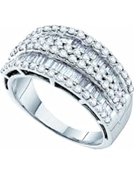 1.20ctw Diamond Fashion Band (He) 14K White Gold