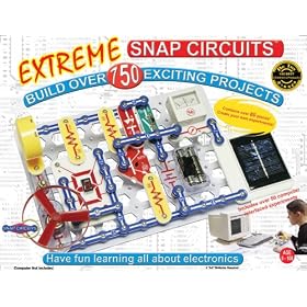 Click here to buy Snap Circuits Extreme Electronics Kit by Elenco Electronics