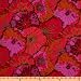 45'' Wide Kaffe Fassett Lotus Leaf Wine Fabric By The Yard