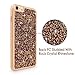 iPhone 6 / 6S Case, Cellularvilla [Slim Fit] Luxury Bling Jewel Rock Crystal Rhinestone Diamond Case [Shockproof] Dual Layer Protective Cover for Apple iPhone 6 / iPhone 6S 4.7 inch (Hot Pink Gold)