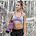 Zensah Racey Running Sports Bra - Women Workout, Gym Low Impact Support Racerback Top