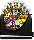 Buffalo Bills 12-Piece Beef Jerky Sampler Football 6-Pack Gift Cooler (12 mixed 1.5oz jerky packs)