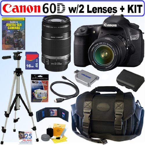 Canon EOS 60D 18 MP CMOS Digital SLR Camera  