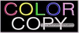 Color Copy Neon Sign