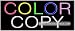 Copy Neon Sign
