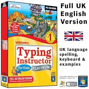 Typing Instructor for Kids 5 Platinum (UK English Version)(PC CD-ROM)