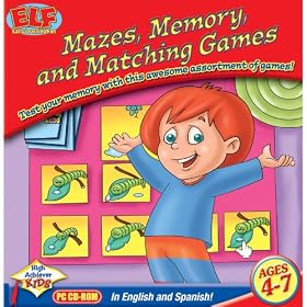 Early Learning Fun: Mazes, Memory and Matching Games
